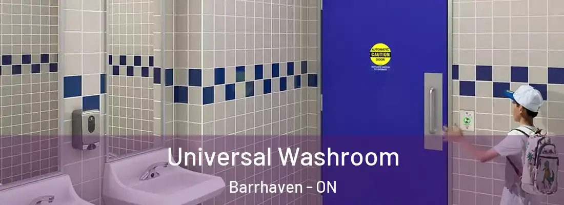  Universal Washroom Barrhaven - ON