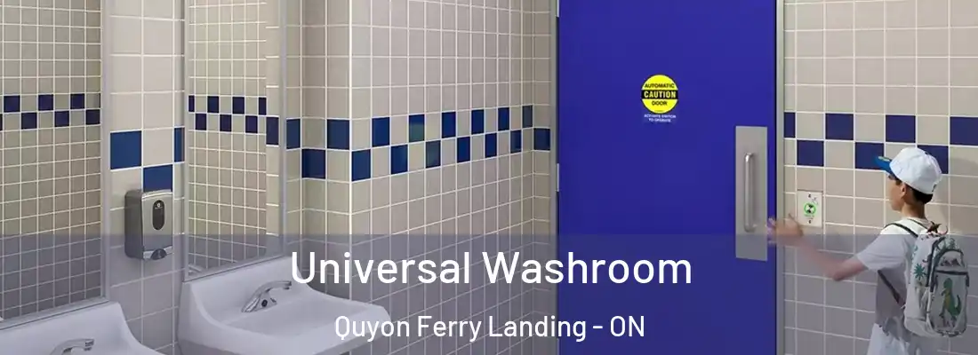  Universal Washroom Quyon Ferry Landing - ON