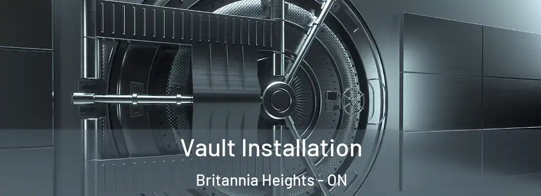  Vault Installation Britannia Heights - ON