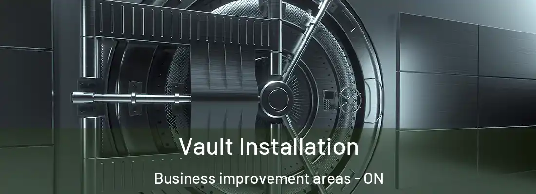  Vault Installation Business improvement areas - ON