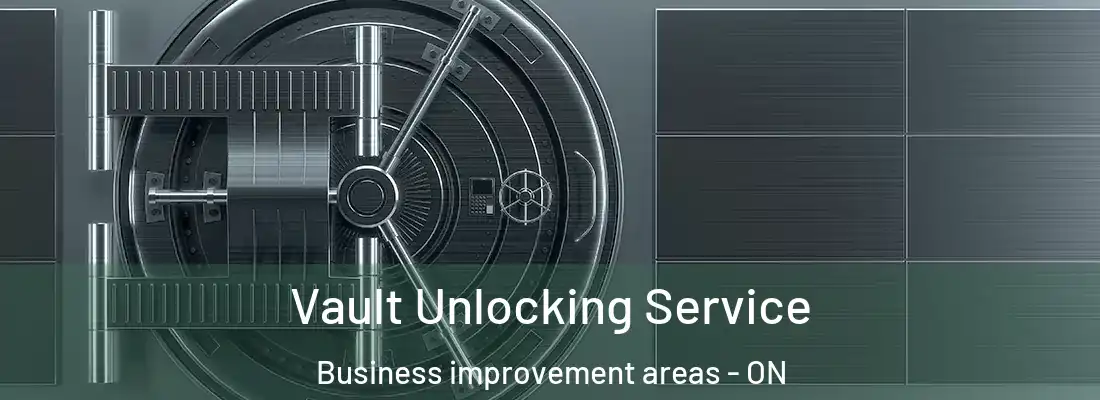  Vault Unlocking Service Business improvement areas - ON