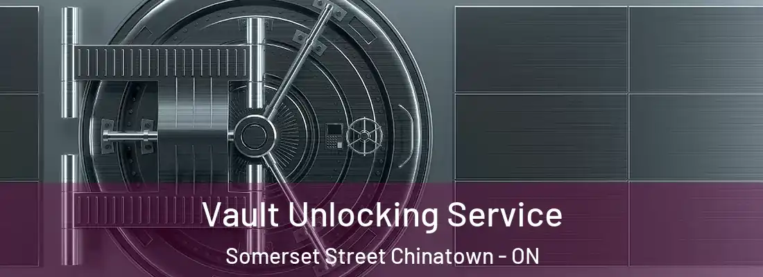  Vault Unlocking Service Somerset Street Chinatown - ON