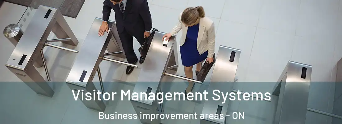  Visitor Management Systems Business improvement areas - ON