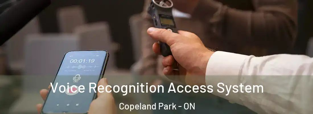  Voice Recognition Access System Copeland Park - ON