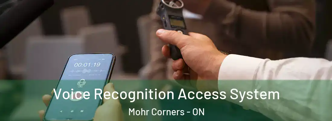  Voice Recognition Access System Mohr Corners - ON