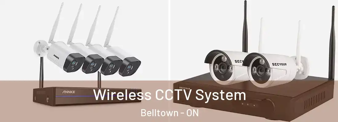  Wireless CCTV System Belltown - ON