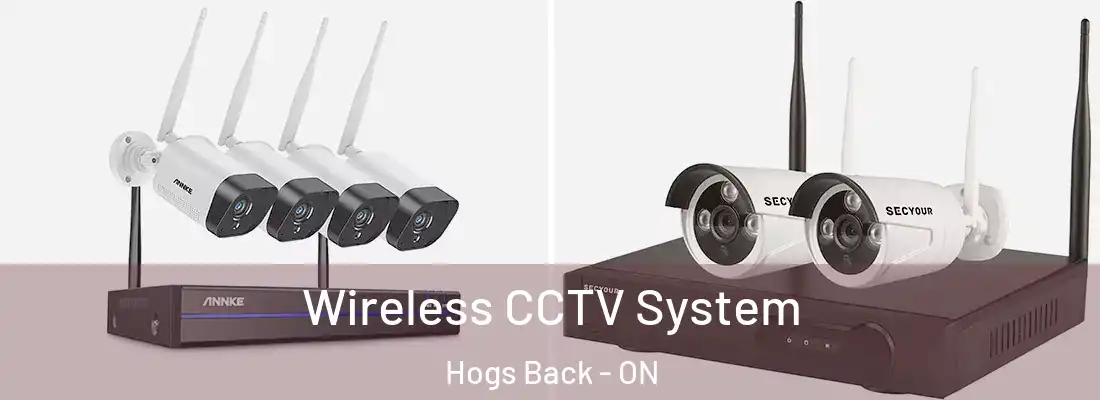  Wireless CCTV System Hogs Back - ON