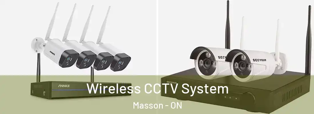  Wireless CCTV System Masson - ON