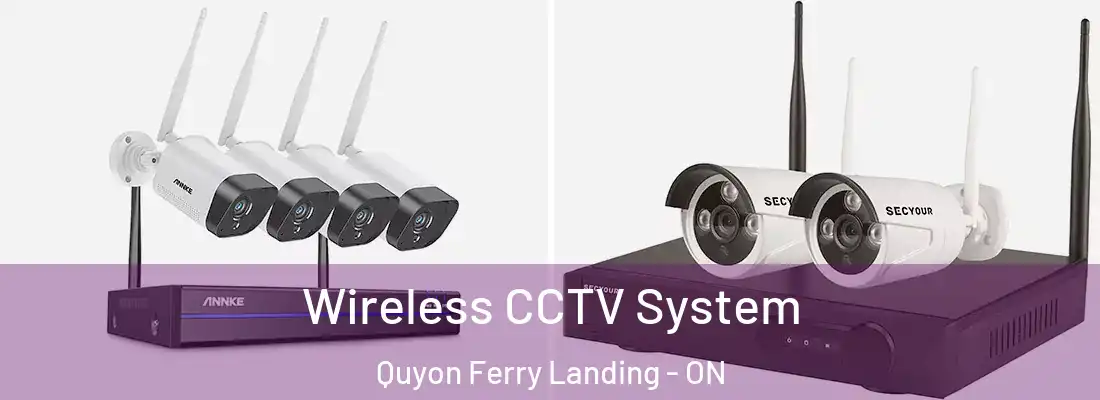  Wireless CCTV System Quyon Ferry Landing - ON