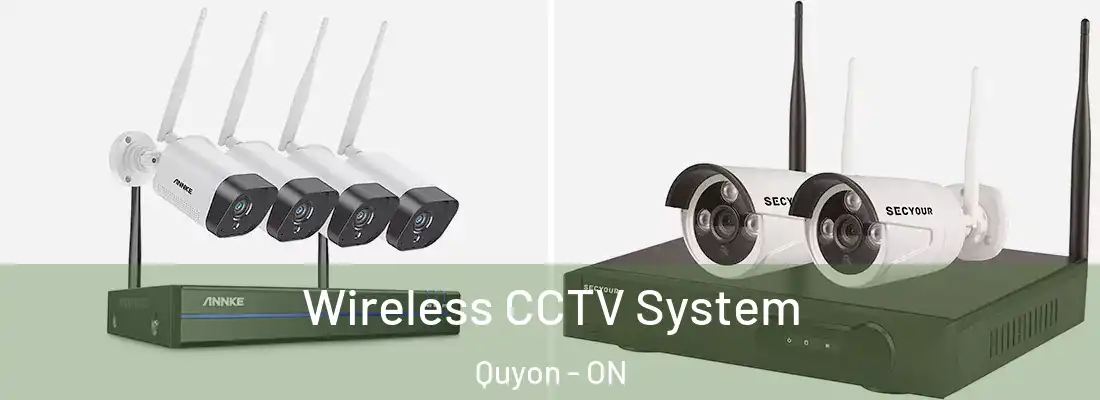  Wireless CCTV System Quyon - ON