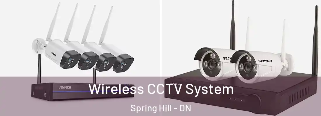  Wireless CCTV System Spring Hill - ON